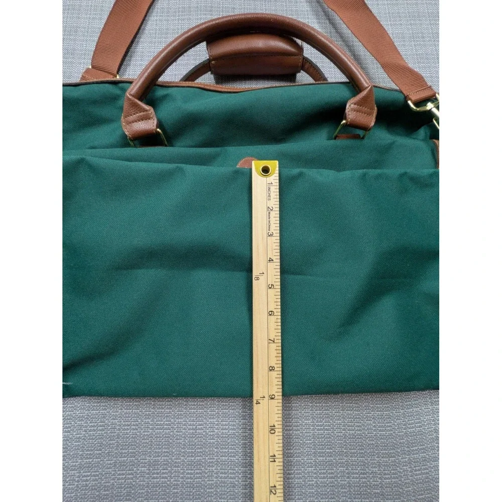 Ralph Lauren 28in Canvas Duffle Bag Soft Case Travel Carry On Green Men Luggage